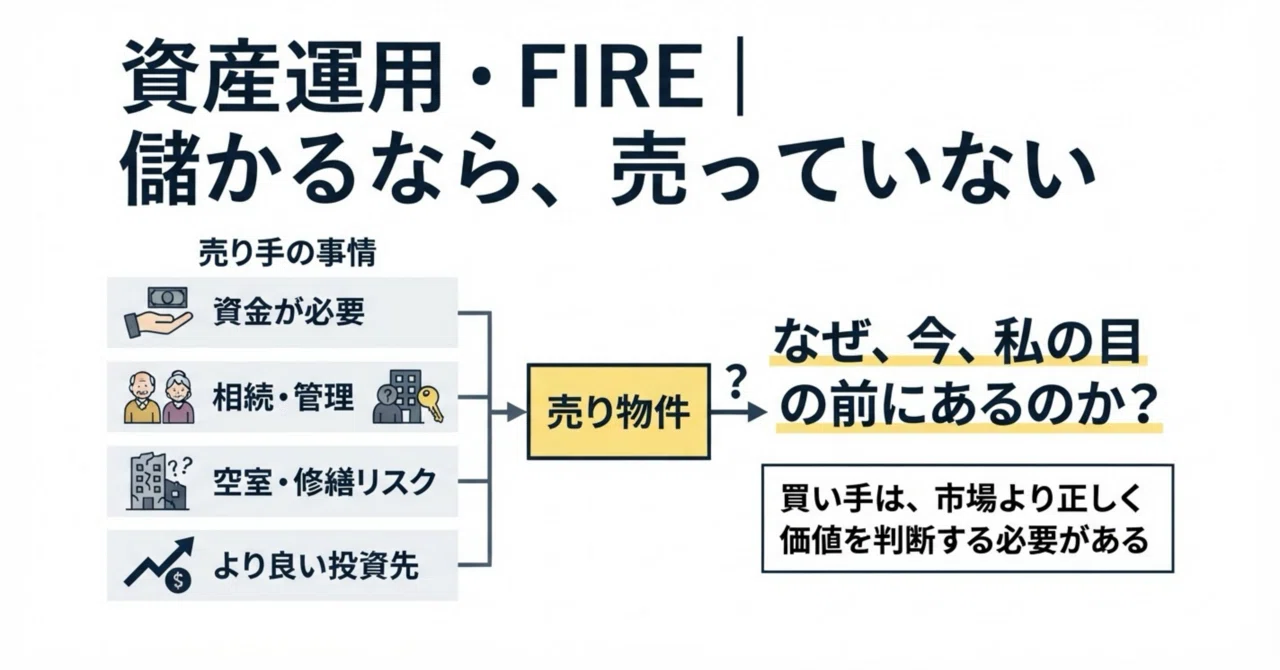Asset Management & FIRE | If it were profitable, it wouldn't be for ...