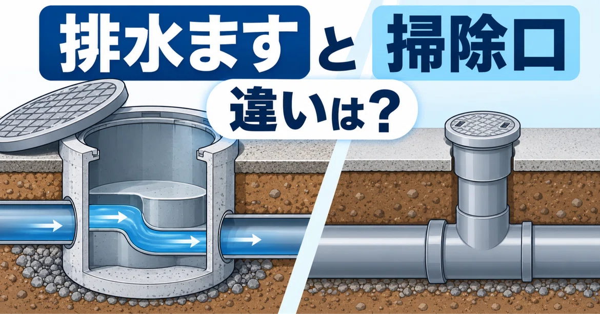 What is the difference between a drainage basin and a cleanout? An ...