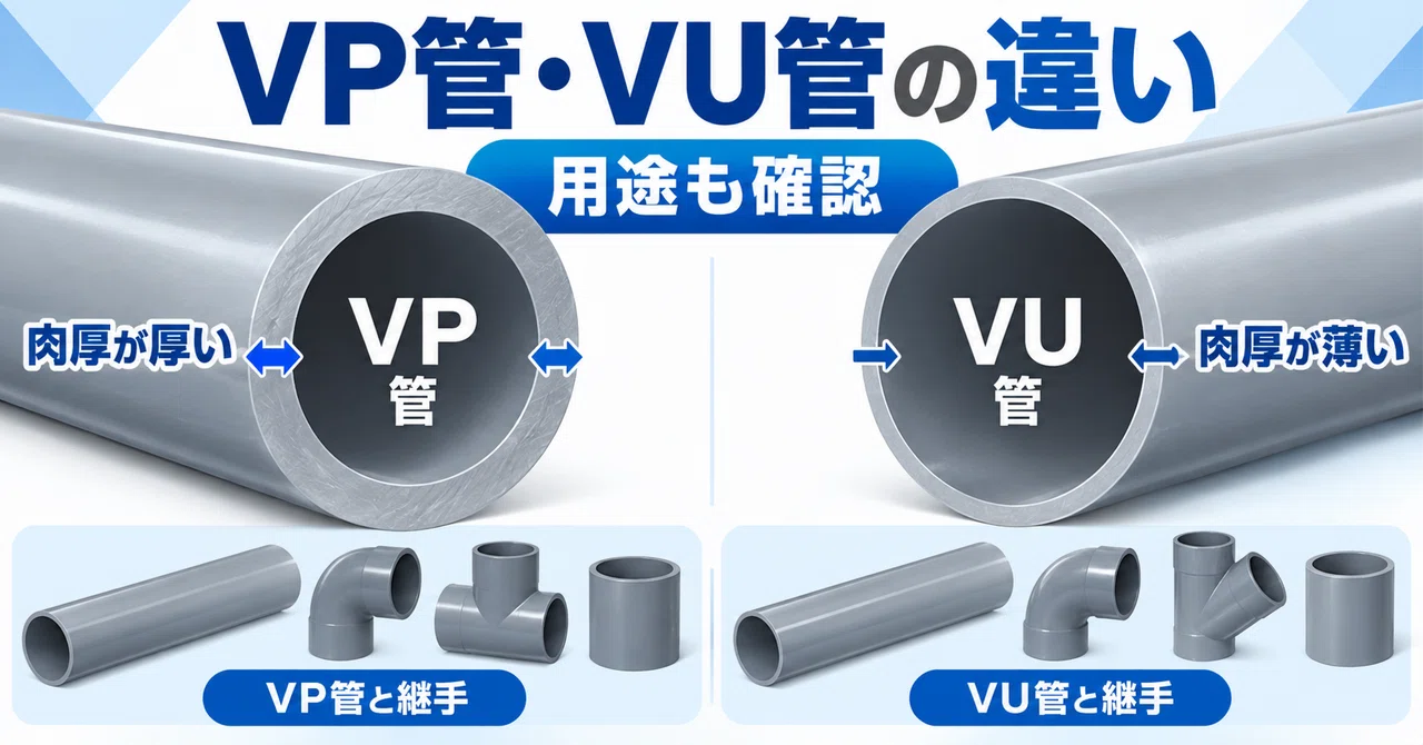 What are the differences between VP and VU drainage pipes? An ...