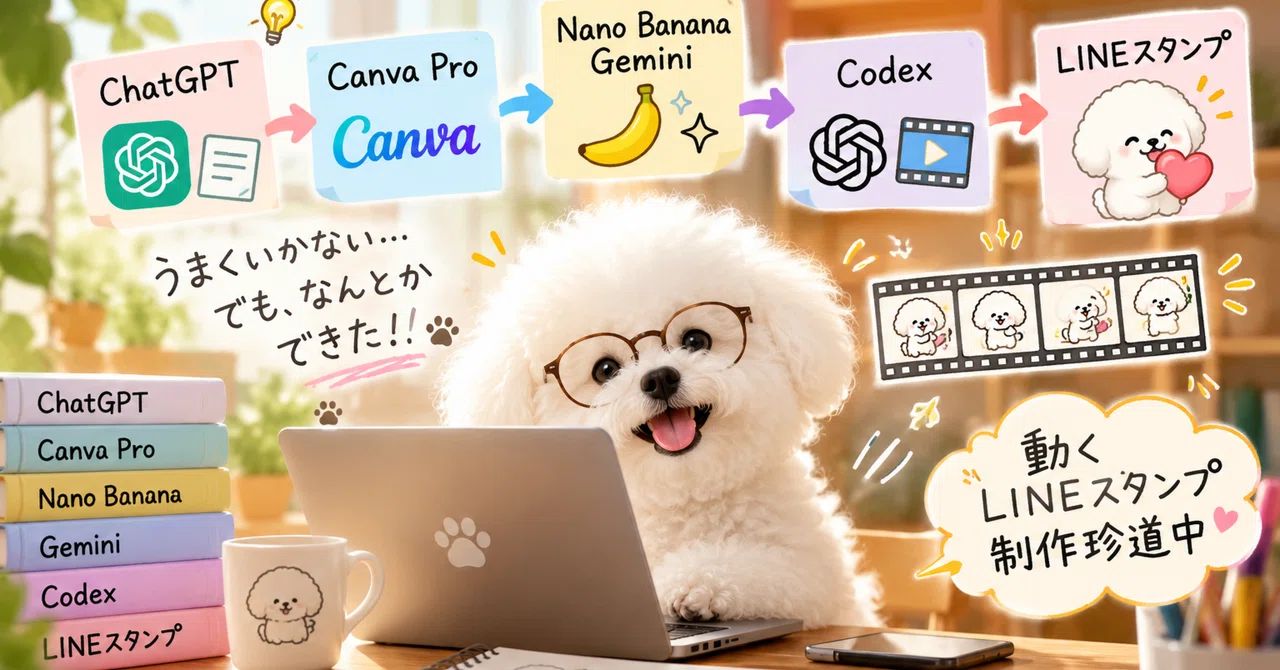 [True Story] A Bizarre Journey with AI! Until 8 Animated LINE Stickers ...