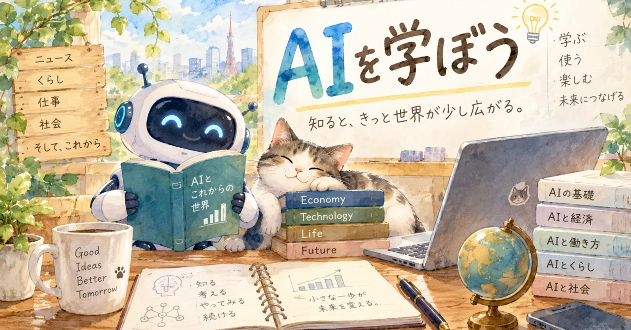 Let's Learn AI｜ばちょう