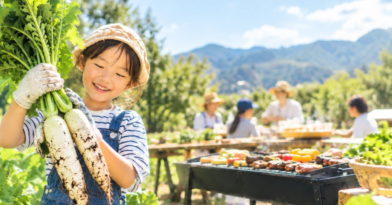 Family Autumn Food Education Tour: Harvest, Cook, and Eat by Bus