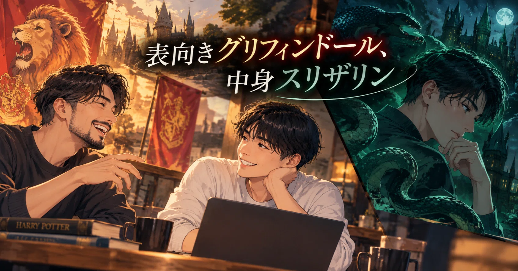 日常#26】表向きグリフィンドール、中身スリザリン｜友士/Yushi