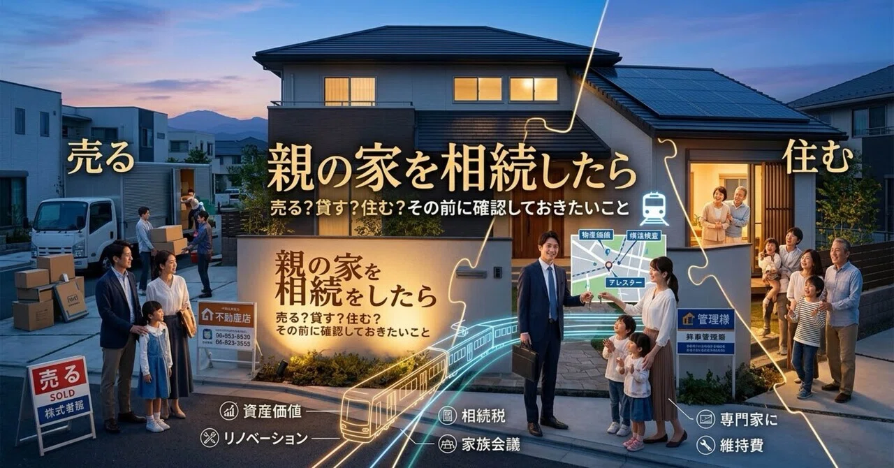 Inherited House ⑧ Sell? Rent? — How to Decide Based on a 5-Year Balance ...
