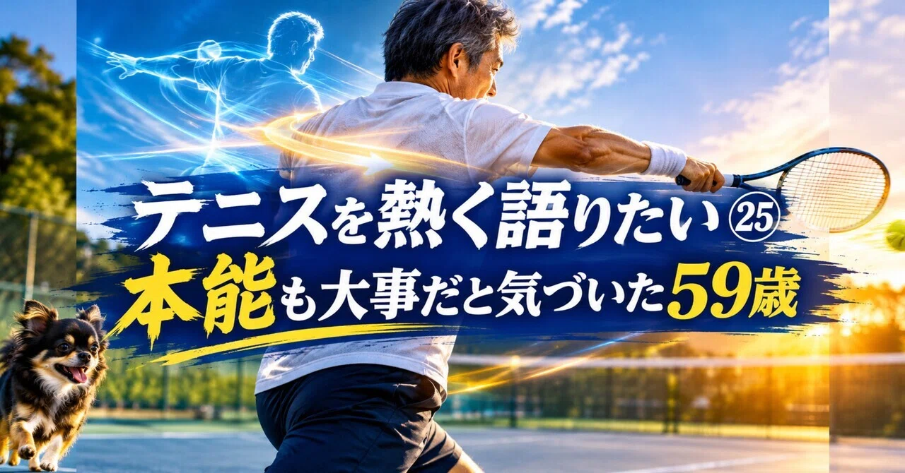 59-Year-Old Tennis Player Discovers Instinct Over Logic Improves Shot Power