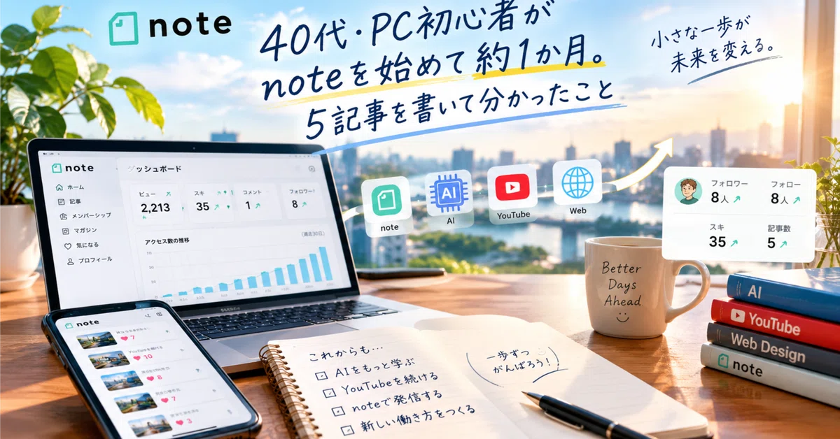 Writing Note Es About a month since a PC beginner started note. What I learned from ...