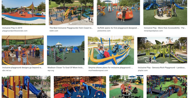 誰も排除しない、みんなのための公園デザイン。インクルーシブな遊び場という考え方。