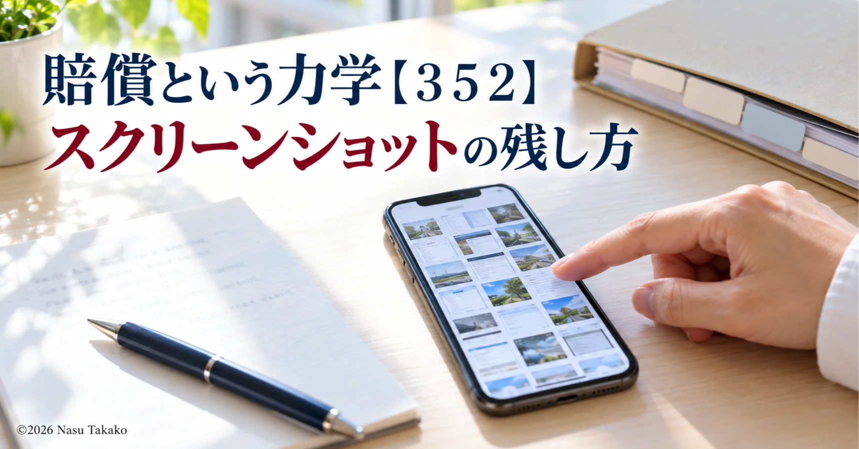 The Dynamics of Compensation [352] How to Save Screenshots｜Nasu Takako