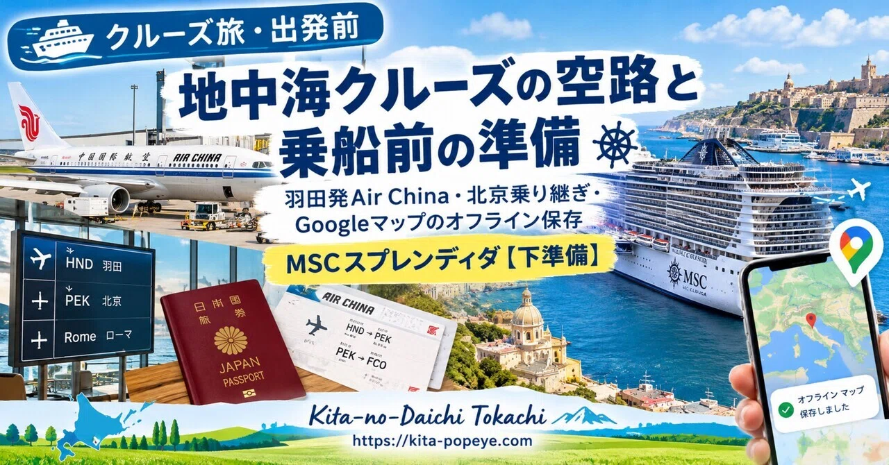 [Cruise Trip - Before Departure] Air Travel and Pre-boarding ...
