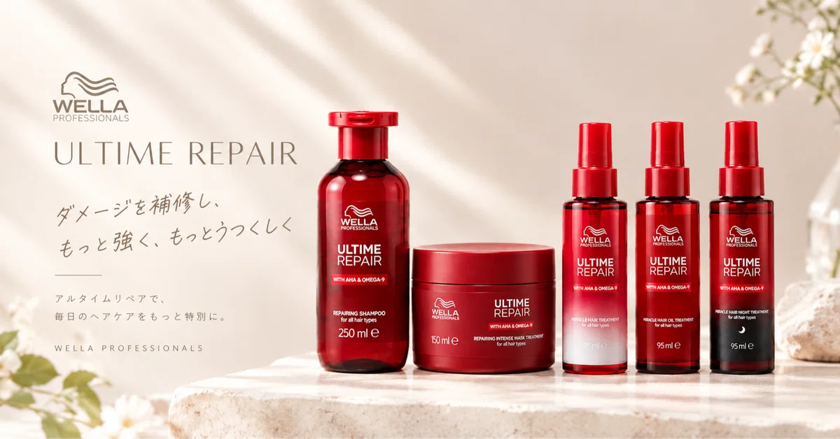 [Ultimate Repair] For those who want to rethink their daily hair care ...