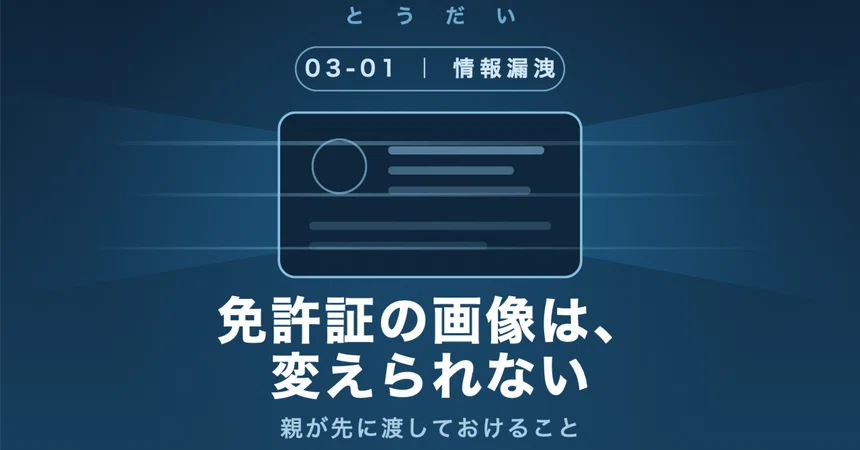 [03-01 | Information Leak] Driver's license images cannot be changed—1. ...