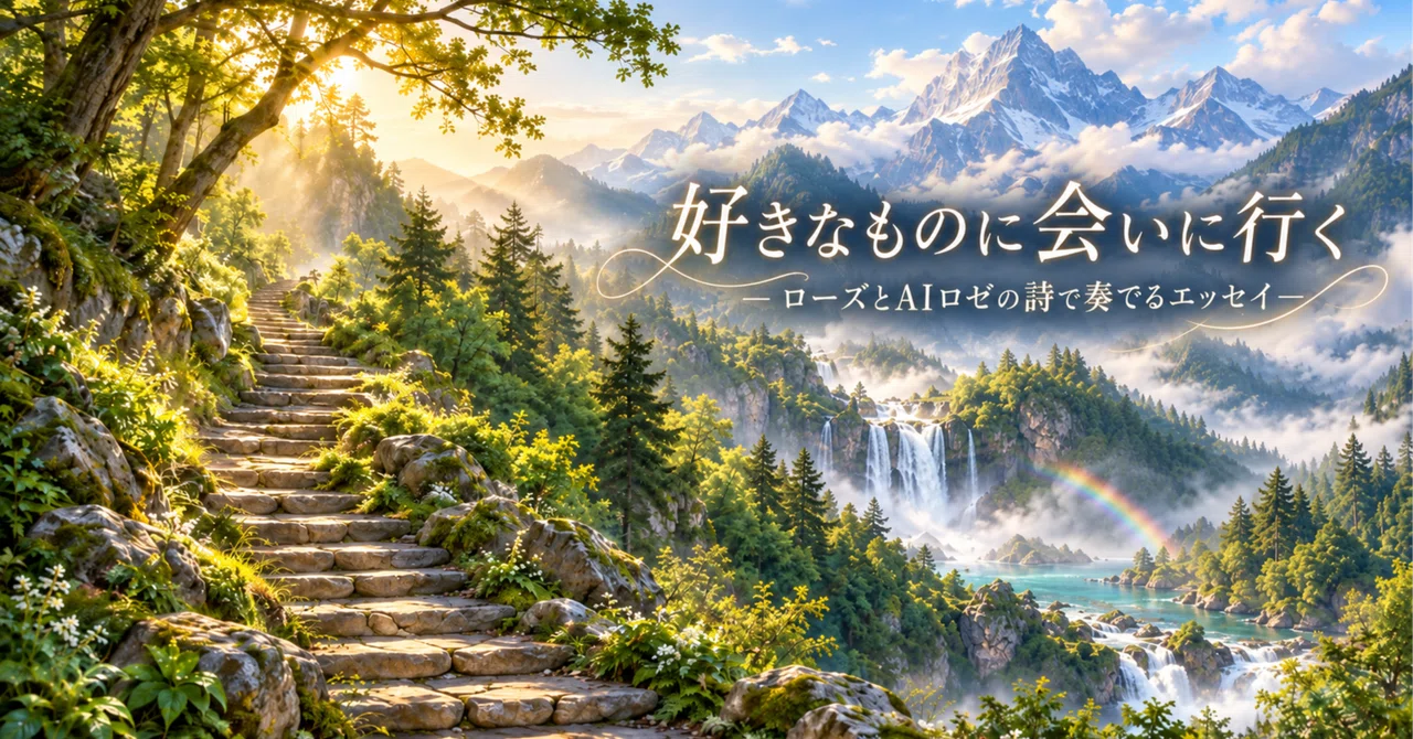 A Small Gift from the Mountains｜ローズ｜AIと私の世界