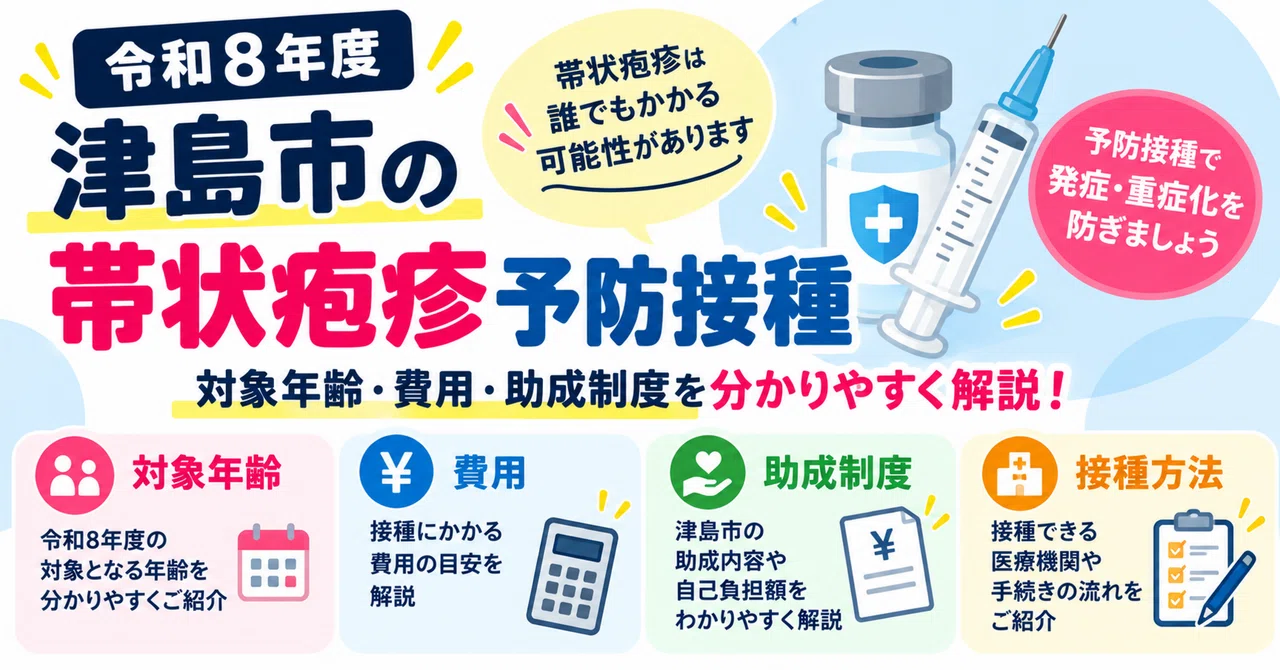 [FY2026] Shingles Vaccination in Tsushima City | A Clear Guide to ...