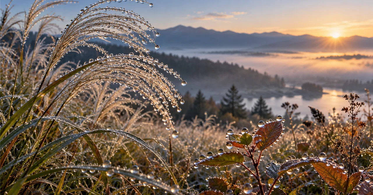 Cold Dew is the season of 'cold dew'—mornings when you find autumn ...