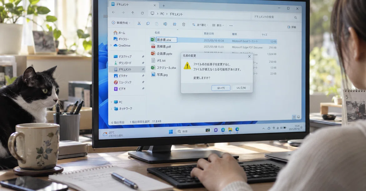 [Who is this for? A mid-stream explanation] What is a file extension ...
