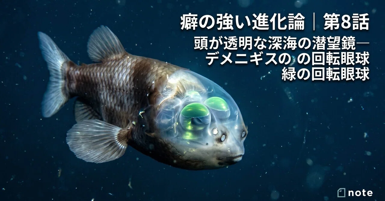 The Deep-Sea Periscope with a Transparent Head: The Green Rotating Eyes ...