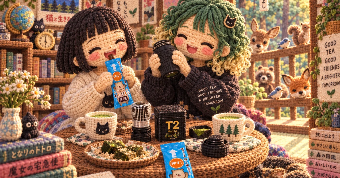 邪道だが、お手軽な抹茶ラテの作り方(#851)｜Ako(@akolamble)