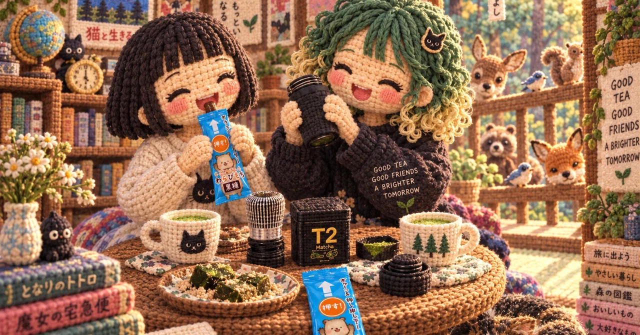 邪道だが、お手軽な抹茶ラテの作り方(#851)｜Ako(@akolamble)