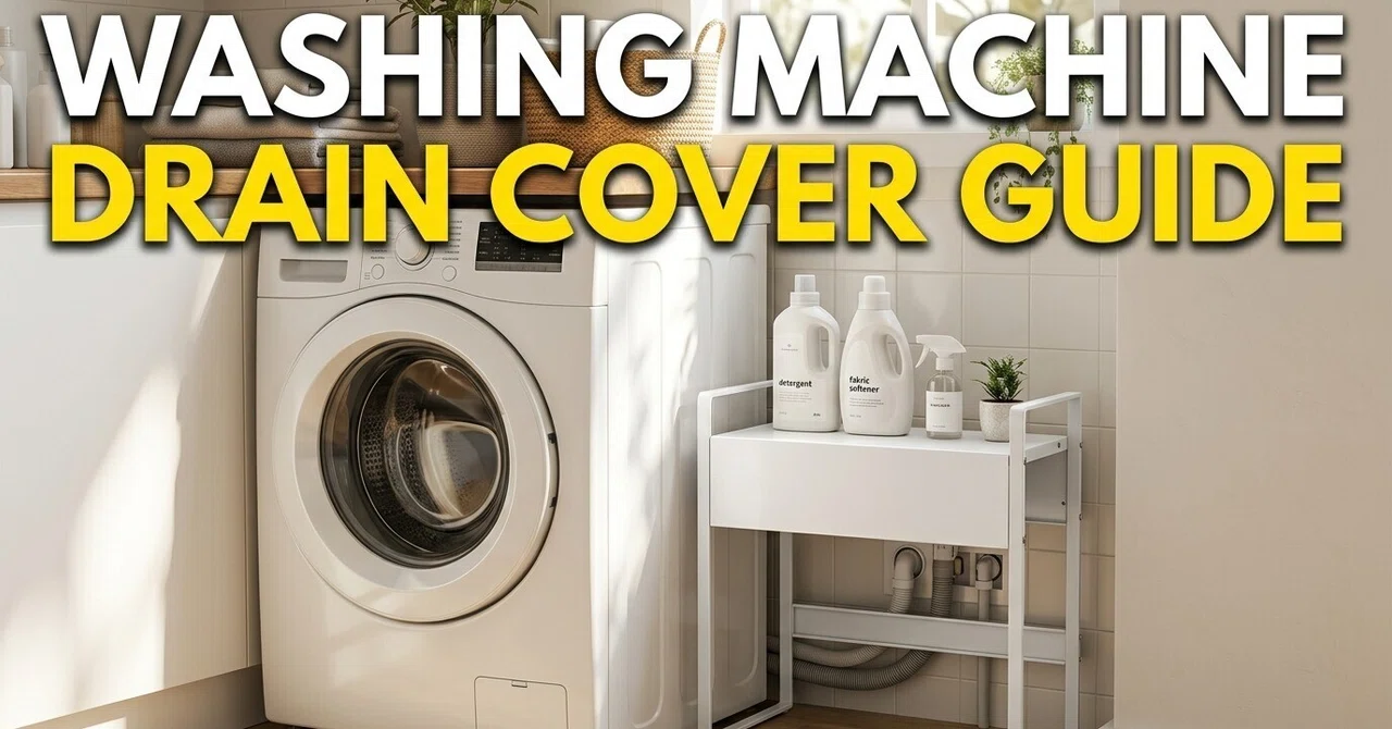 Completely Guard Against Dust Buildup in Your Washing Machine Drain ...
