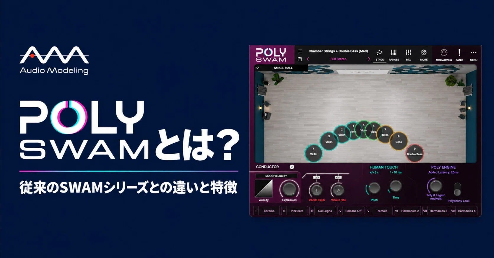 Audio Modeling PolySWAMとは？ 従来のSWAMシリーズとの違いと特徴