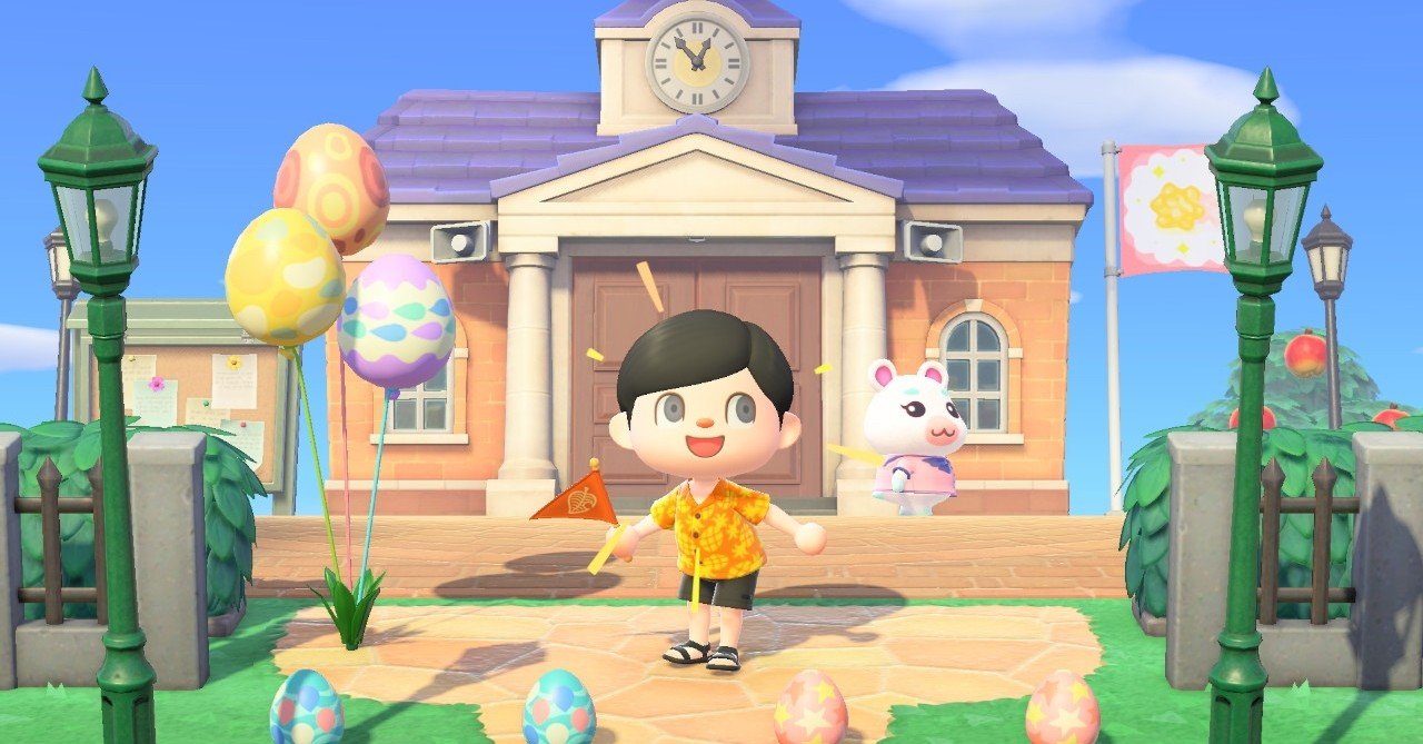 久しぶりにあつ森の島へ たまごまる Note