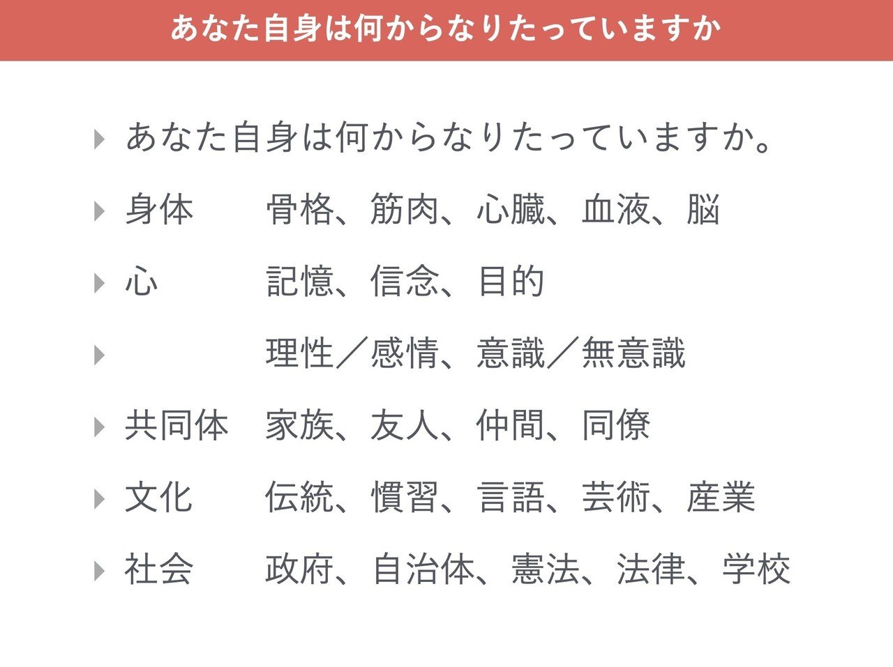 3. 全体論|向後千春 3. 全体論|向後千春