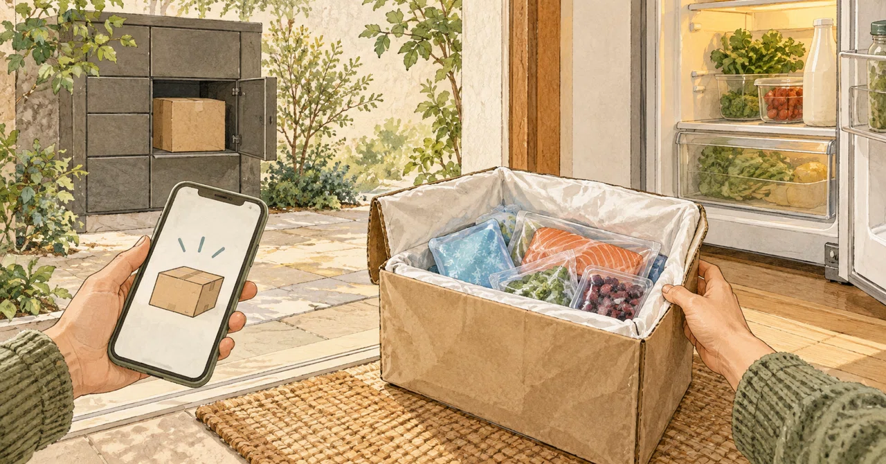 Can refrigerated/frozen items be left at the door? — Deciding based on ...