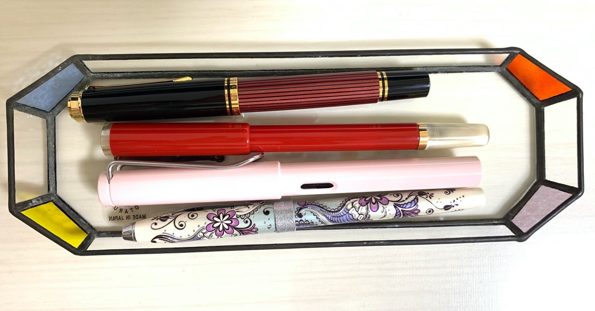 現在使用中の万年筆４本 からふる Note
