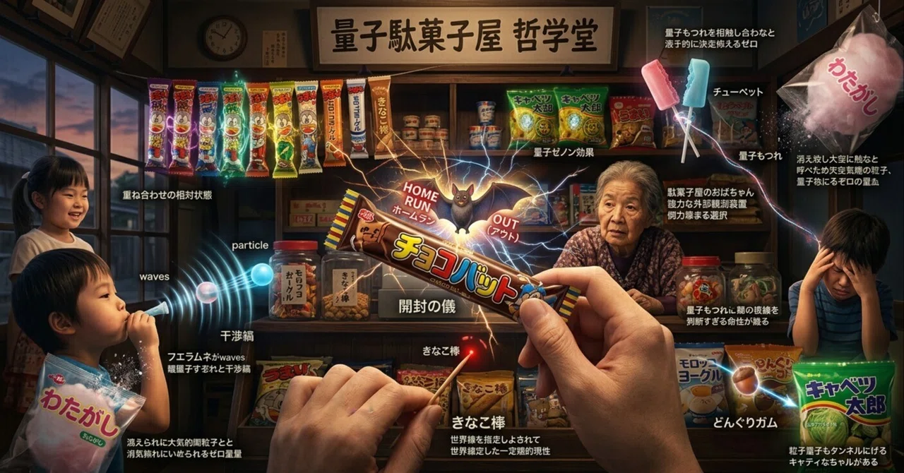 The Observation Philosophy of the Quantum Candy Store｜番宣もつれて見チョるん♬ ♥ウピ ...