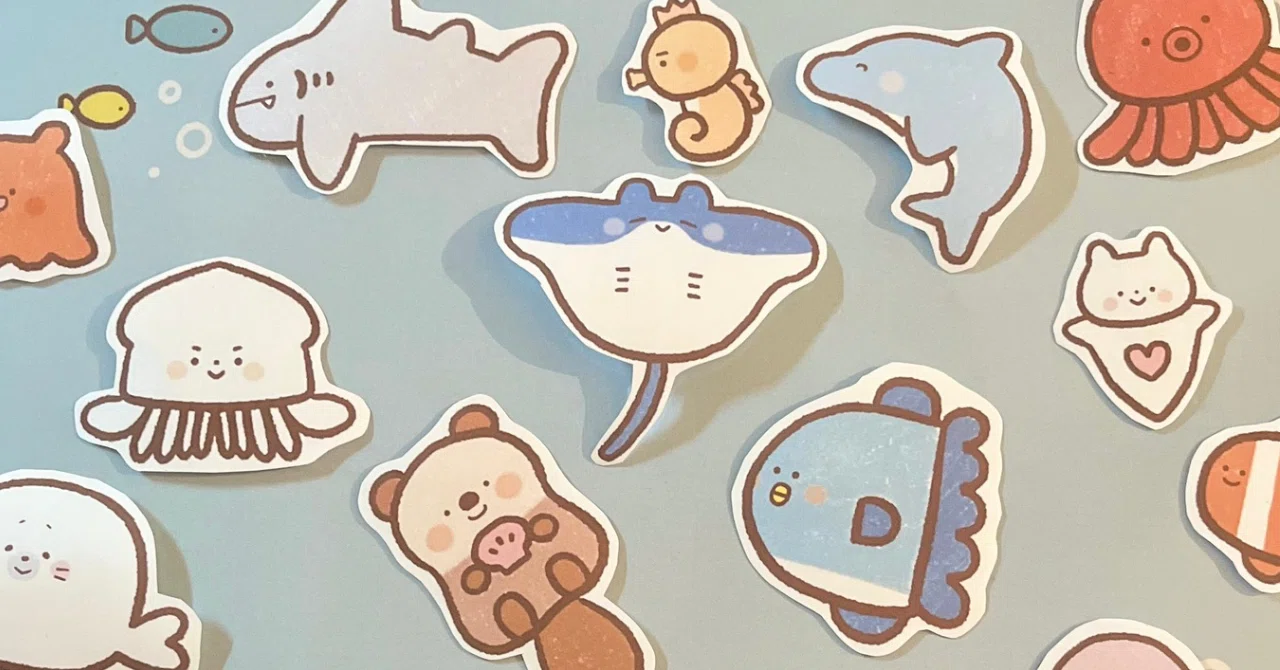 Materials: Let's Play with Sea Creatures｜つちやともみ