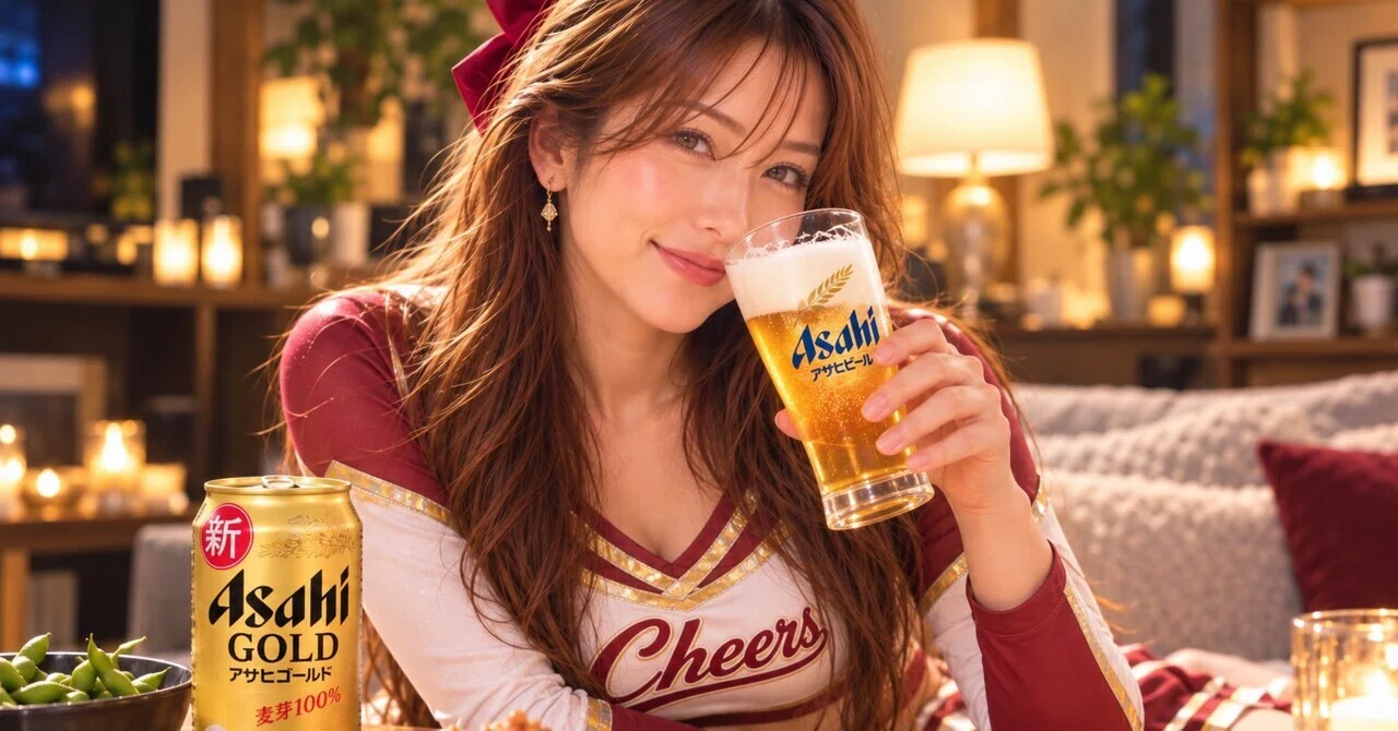 🍺 The New Asahi 'Gold' — A glass that's more than meets the eye