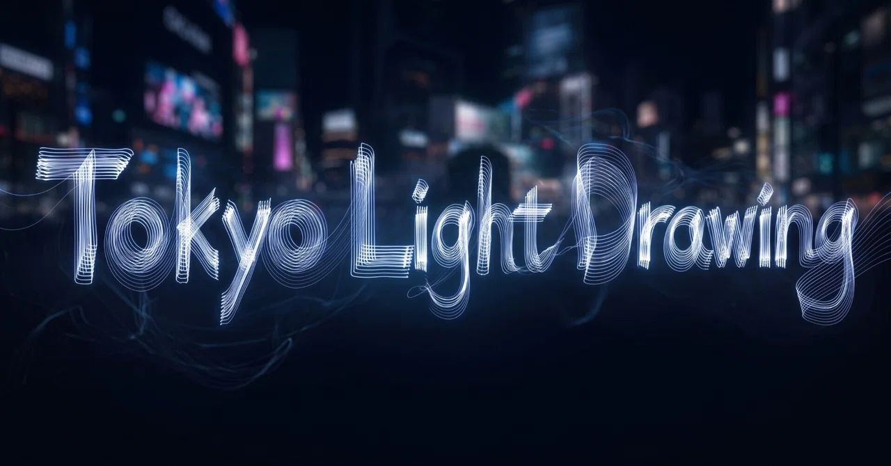 Tokyo Light Drawing - Chihei Tanaka｜TOKYO STORIES