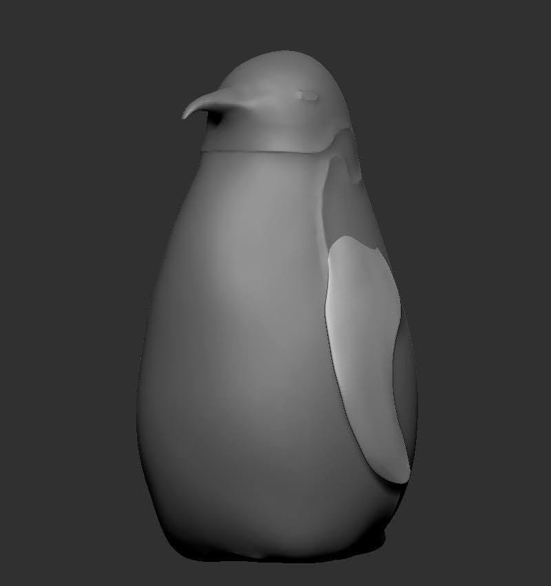 【１着でも送料無料】 ペンギンチェス製作レポ：「王」編①｜323工房 絵画