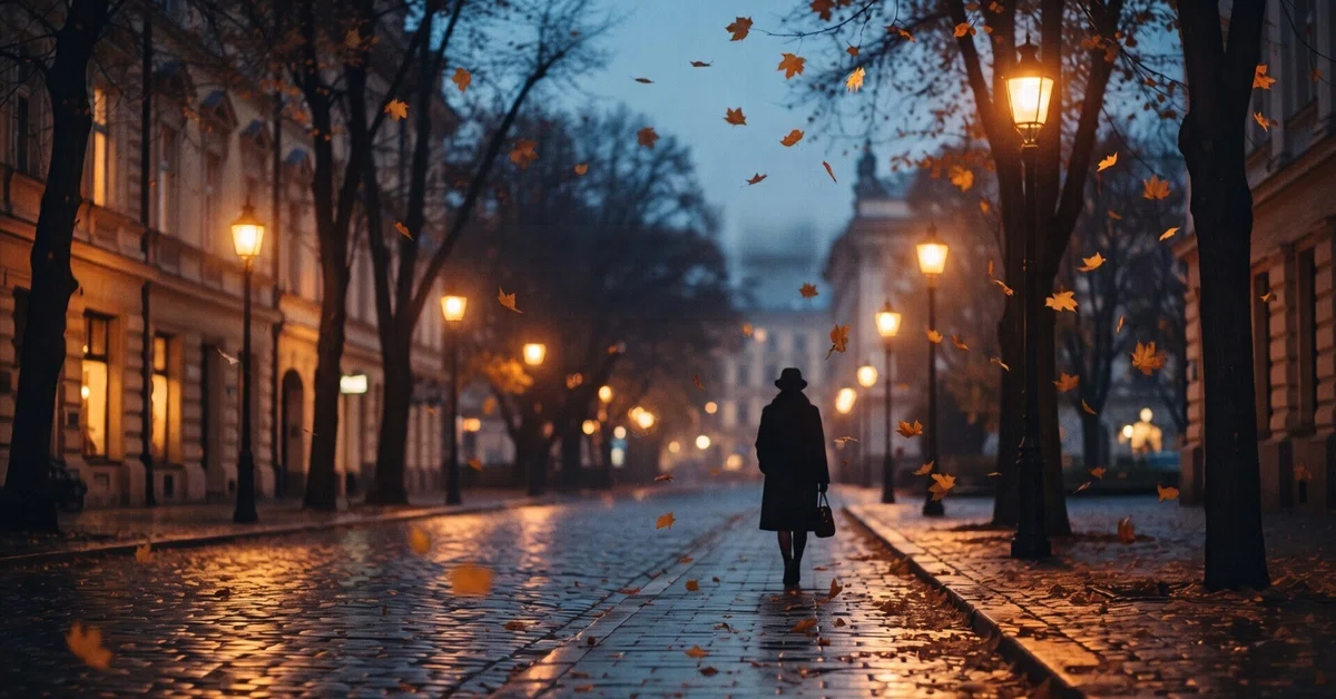 [AI Music] Autumn Lights — Searching for your silhouette in the autumn ...