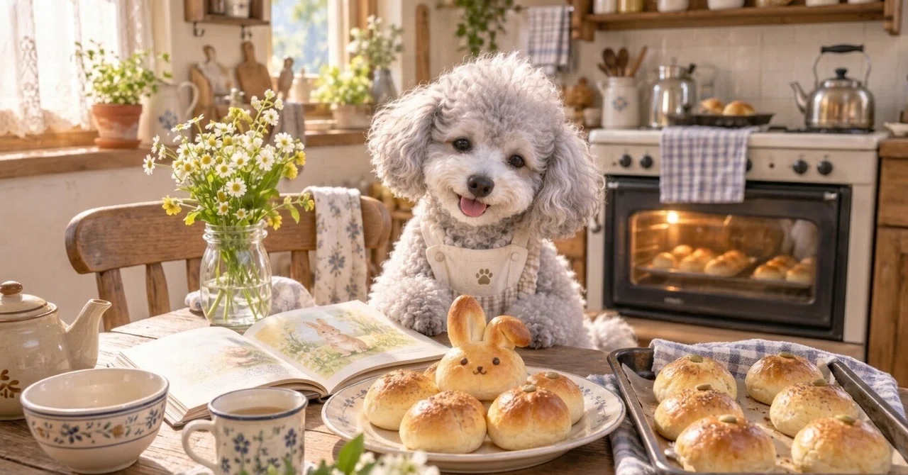 🐩 The day I baked little bread at the house on the hill 🐾 A little ...