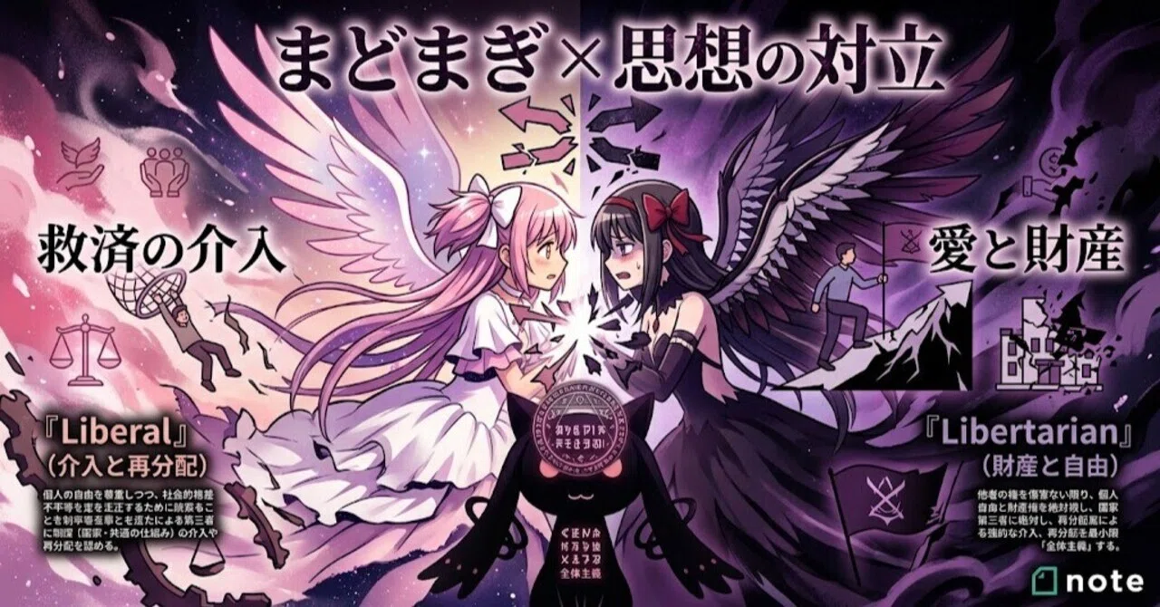 Why explaining 'Liberals and Libertarians using Madoka Magica' often ...