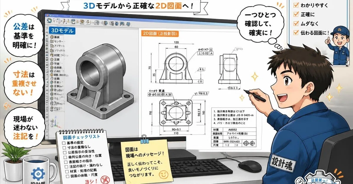 [Creating 2D Drawings from 3D Data] Don't Fail with Tolerance ...