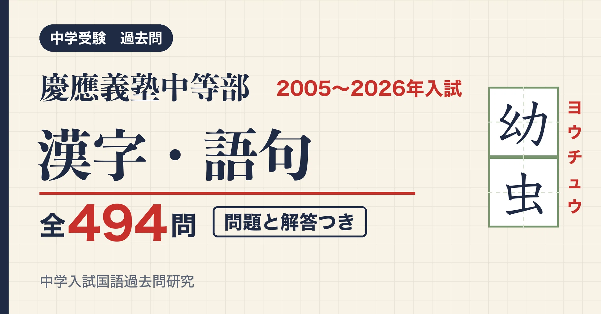 Keio Futsubu School Entrance Exam Kanji and Vocabulary 2005-2026: 21 ...