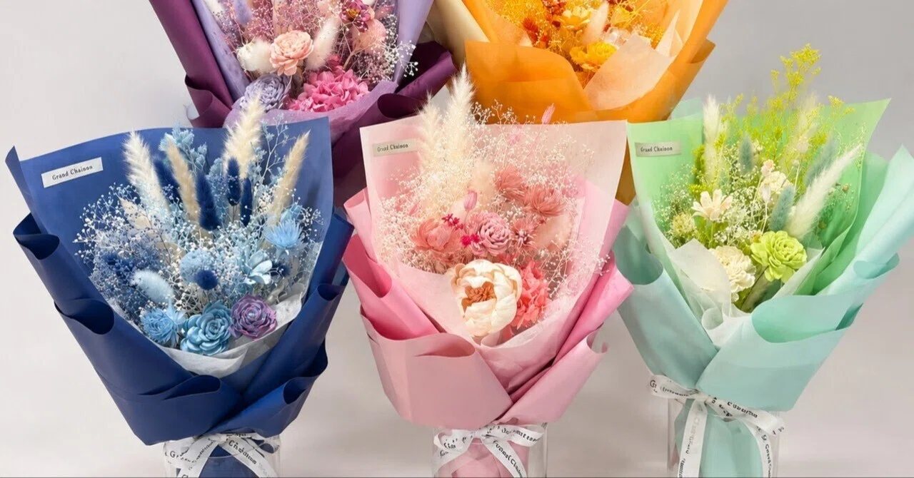Where to draw the line for simple wrapping｜島根の花屋 フラワー＆パティスリー グランシェノン