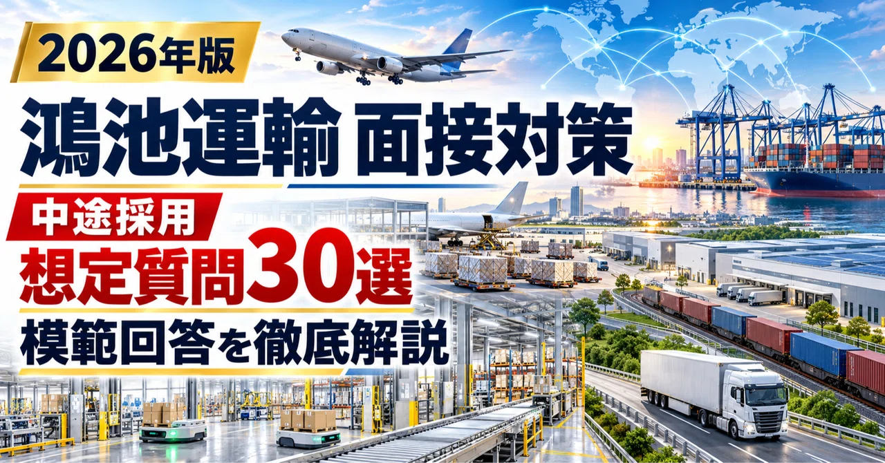 [2026 Edition] Konoike Transport Interview Preparation | Thorough ...