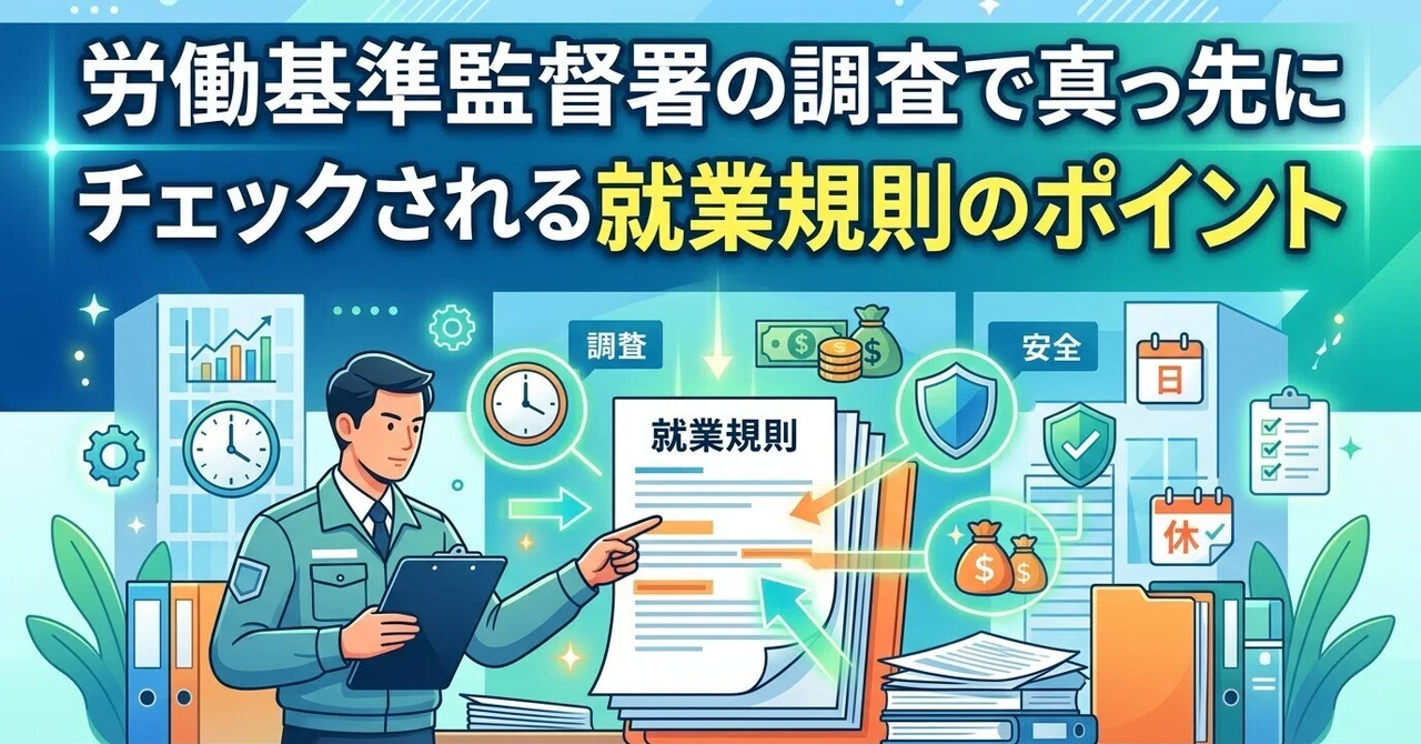 Key Points in Work Rules Checked First During Labor Standards ...