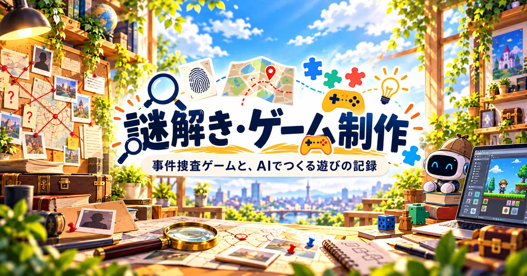 謎解き・ゲーム制作｜AIとつくる遊びの記録｜たむ｜note