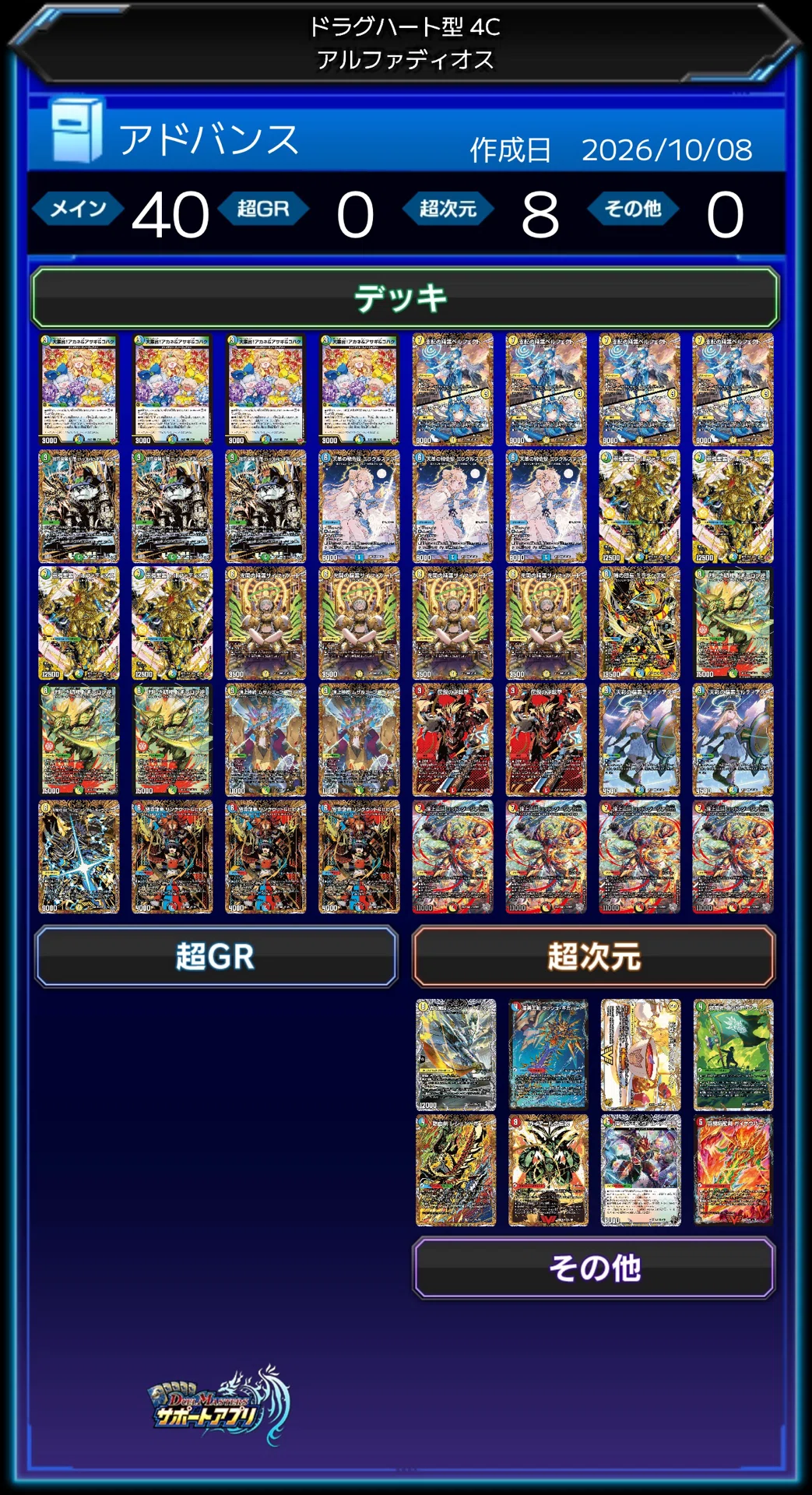 cs優勝×3 ガイLEGEND採用 4Cアルファディオス解説｜hal517