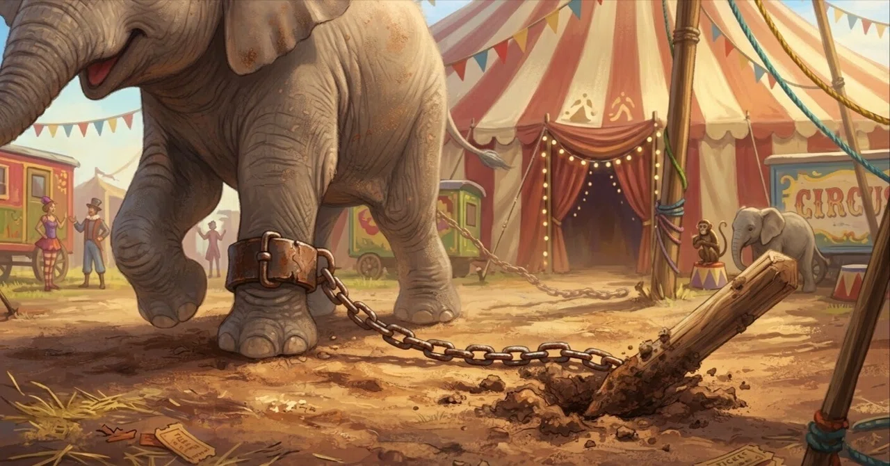 【My First Note】The Elephant's Chain: Perhaps It's Not Just Learned ...