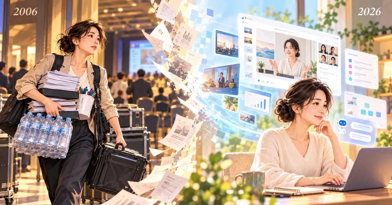 From carrying projectors in 2006 to distributing web apps without ...