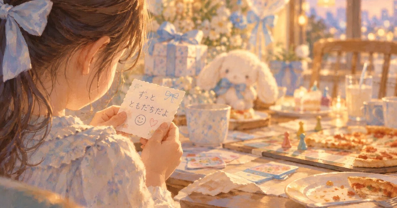 My Daughter's Seventh Birthday, A Letter｜同志社｜朝花夕拾研究室