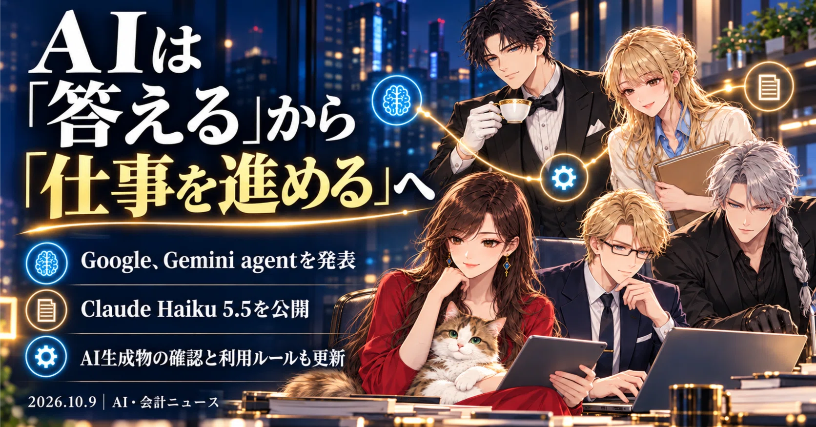 [10/9 AI & Accounting News] Gemini becomes an 'agent that keeps working ...