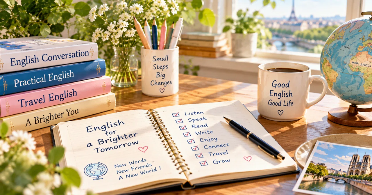 What do people who become able to speak English do every day? - A 5 ...