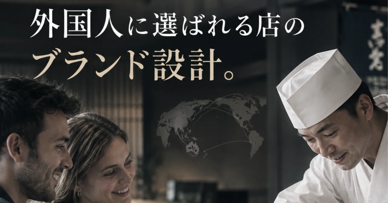 Brand design for shops chosen by foreigners.｜鍬田和彦が語る「BRANDING」