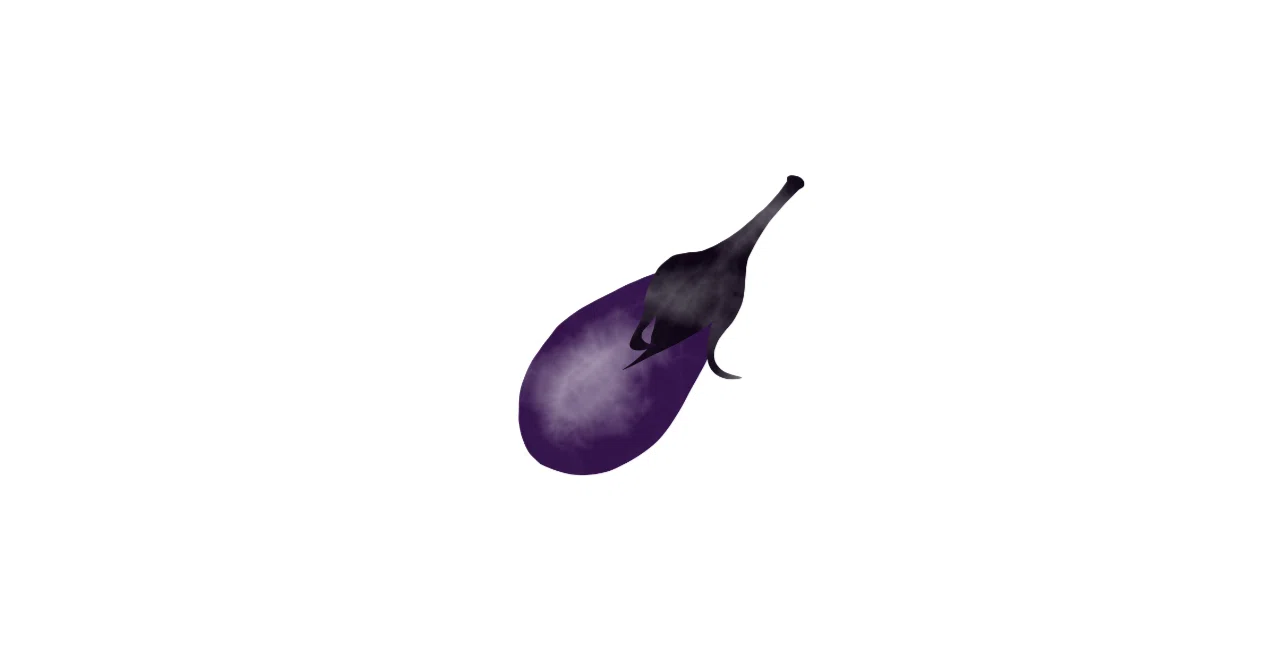 I acted suspiciously while cutting eggplants｜つながり研究所｜研究員ミユウ